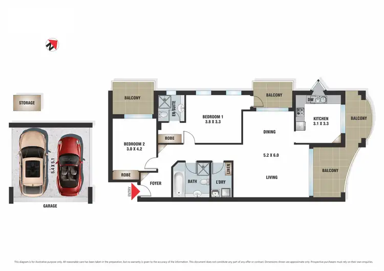 Floorplan of Homely apartment listing, 9/78-82 Beach Road, Bondi Beach NSW 2026
