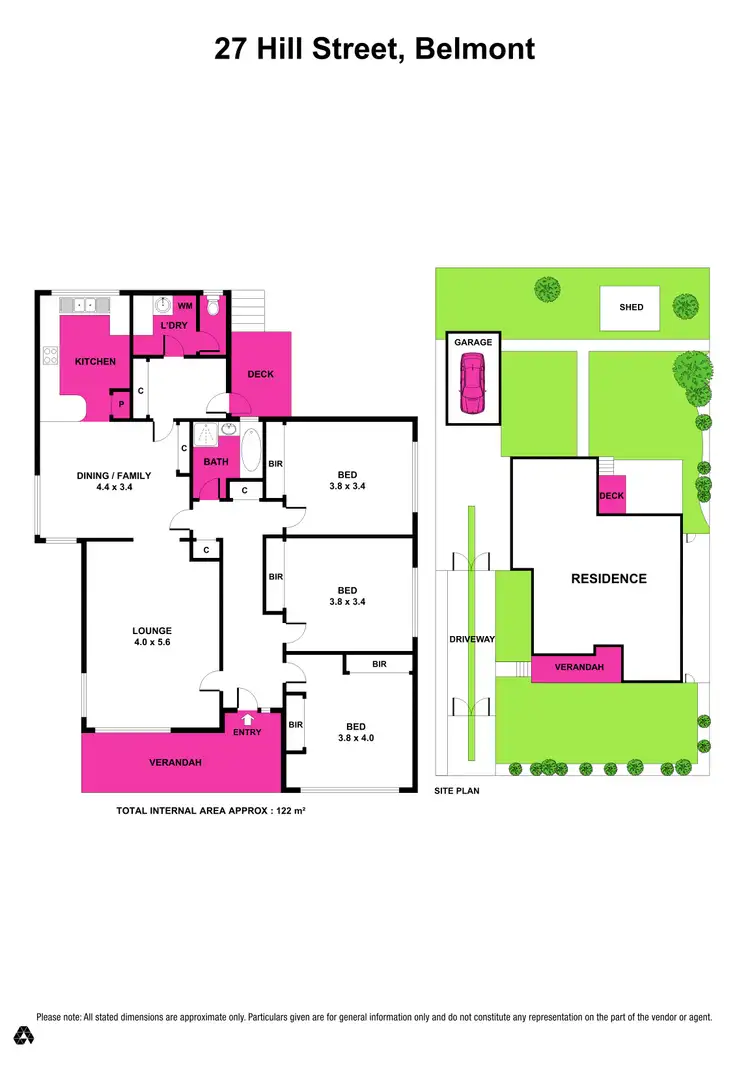 Floorplan of Homely house listing, 27 Hill Street, Belmont VIC 3216