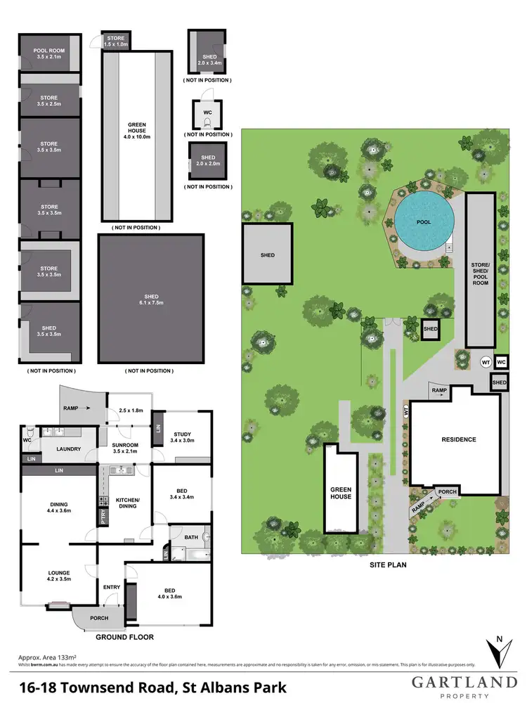 Floorplan of Homely house listing, 16-18 Townsend Road, St Albans Park VIC 3219