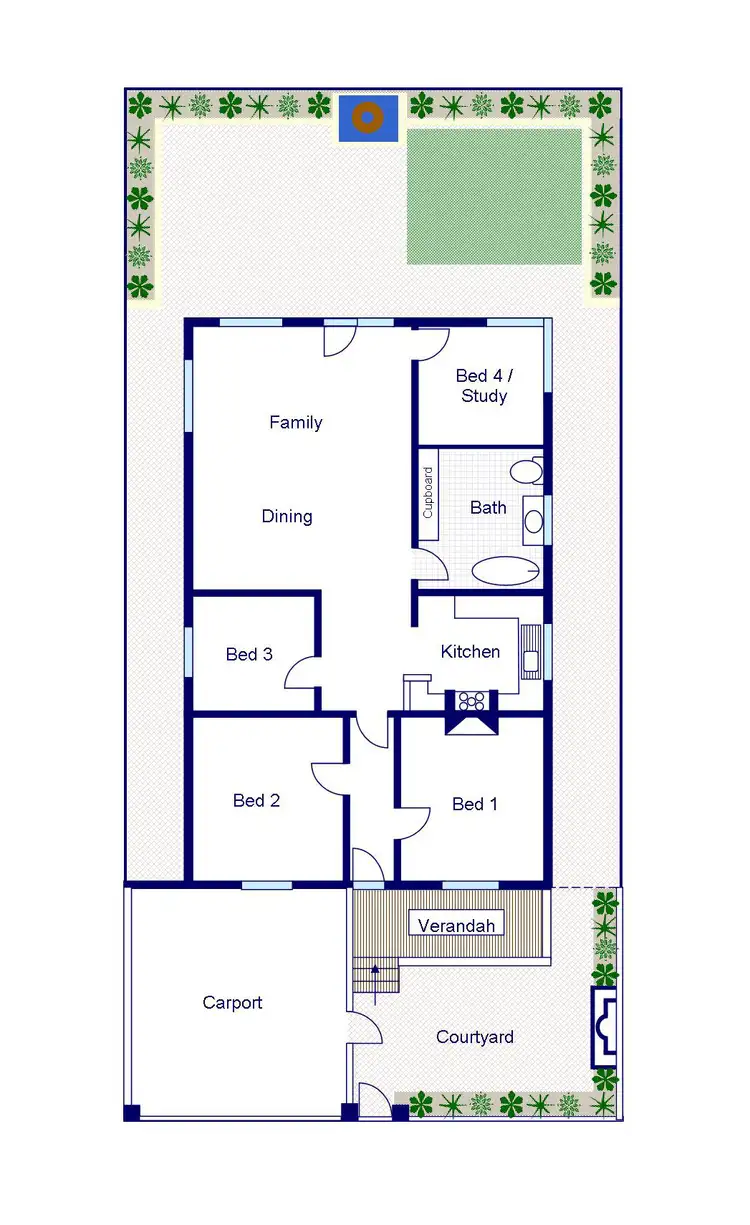 Floorplan of Homely house listing, 11 Eastbourne Street, Mosman Park WA 6012