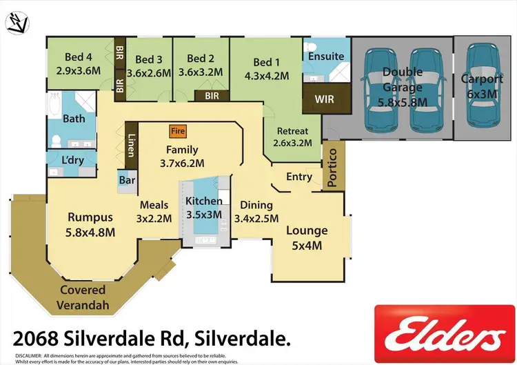 Floorplan of Homely house listing, 2068 Silverdale Road, Silverdale NSW 2752