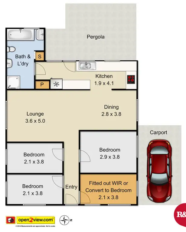 Floorplan of Homely house listing, 70 Derby Street, Rooty Hill NSW 2766