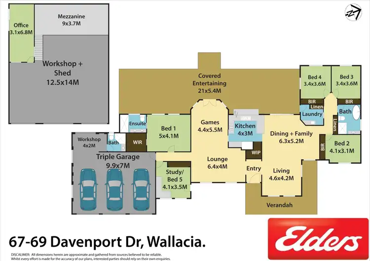 Floorplan of Homely house listing, 67-69 Davenport Drive, Wallacia NSW 2745
