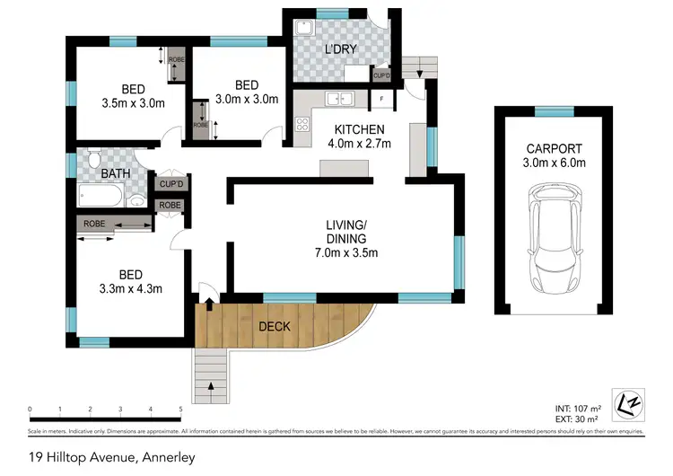Floorplan of Homely house listing, 19 Hilltop Avenue, Annerley QLD 4103