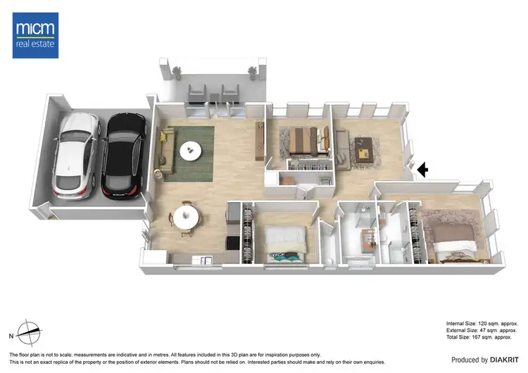 Floorplan of Homely house listing, 2 Ormesby Place, Deer Park VIC 3023