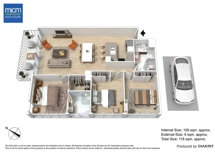 Floorplan of Homely apartment listing, 211/173 City Road, Southbank VIC 3006