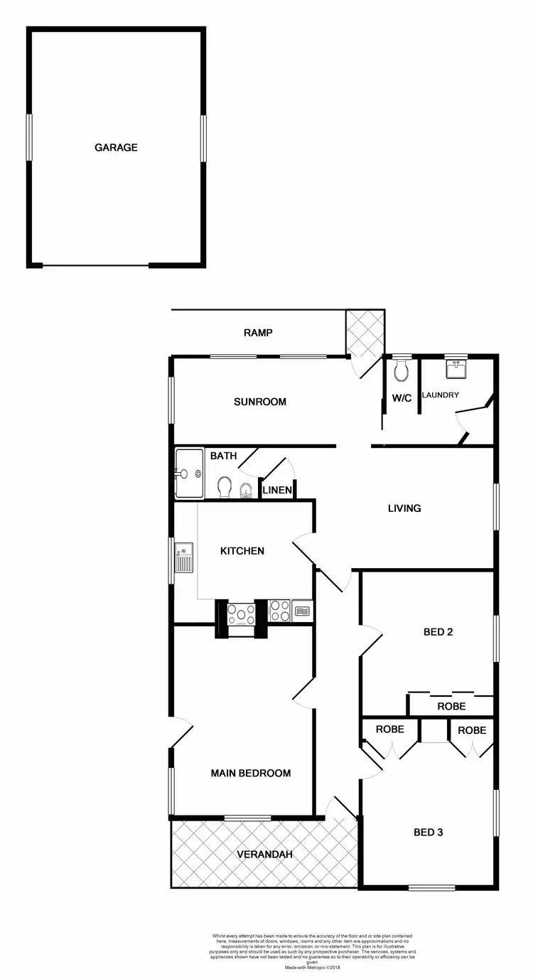 Floorplan of Homely house listing, 50 Brunswick Street, East Maitland NSW 2323