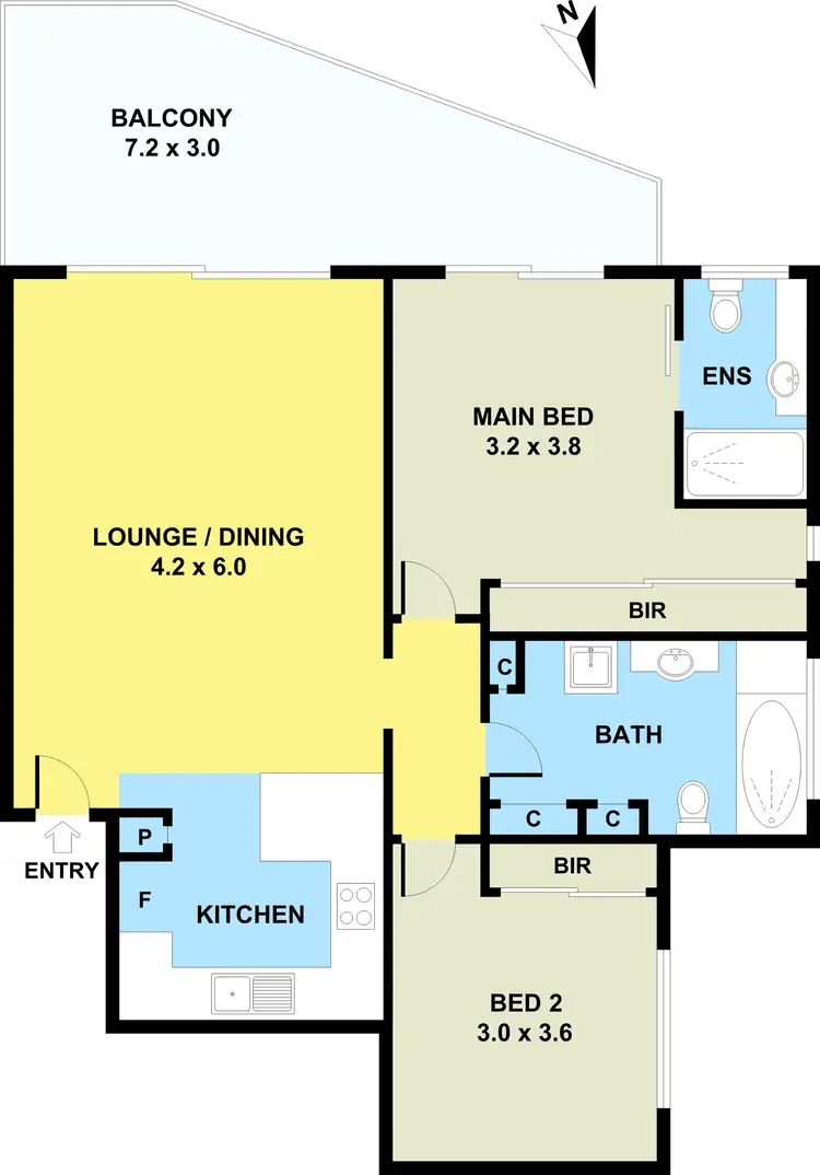 Floorplan of Homely unit listing, 5/33 Station Avenue, Gaythorne QLD 4051