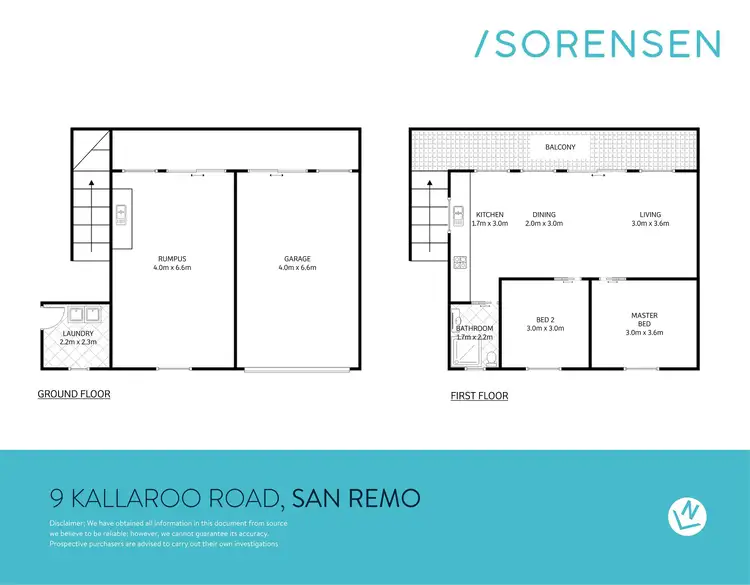 Floorplan of Homely house listing, 9 Kallaroo Road, San Remo NSW 2262