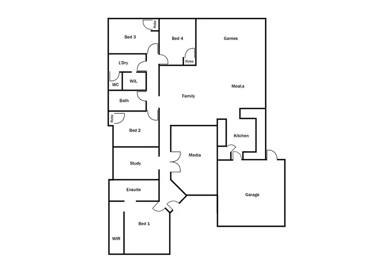 Floorplan of Homely house listing, 43 Shallcross Street, Yangebup WA 6164