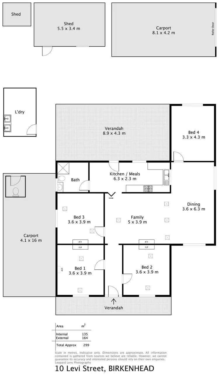 Floorplan of Homely house listing, 10 Levi Street, Birkenhead SA 5015
