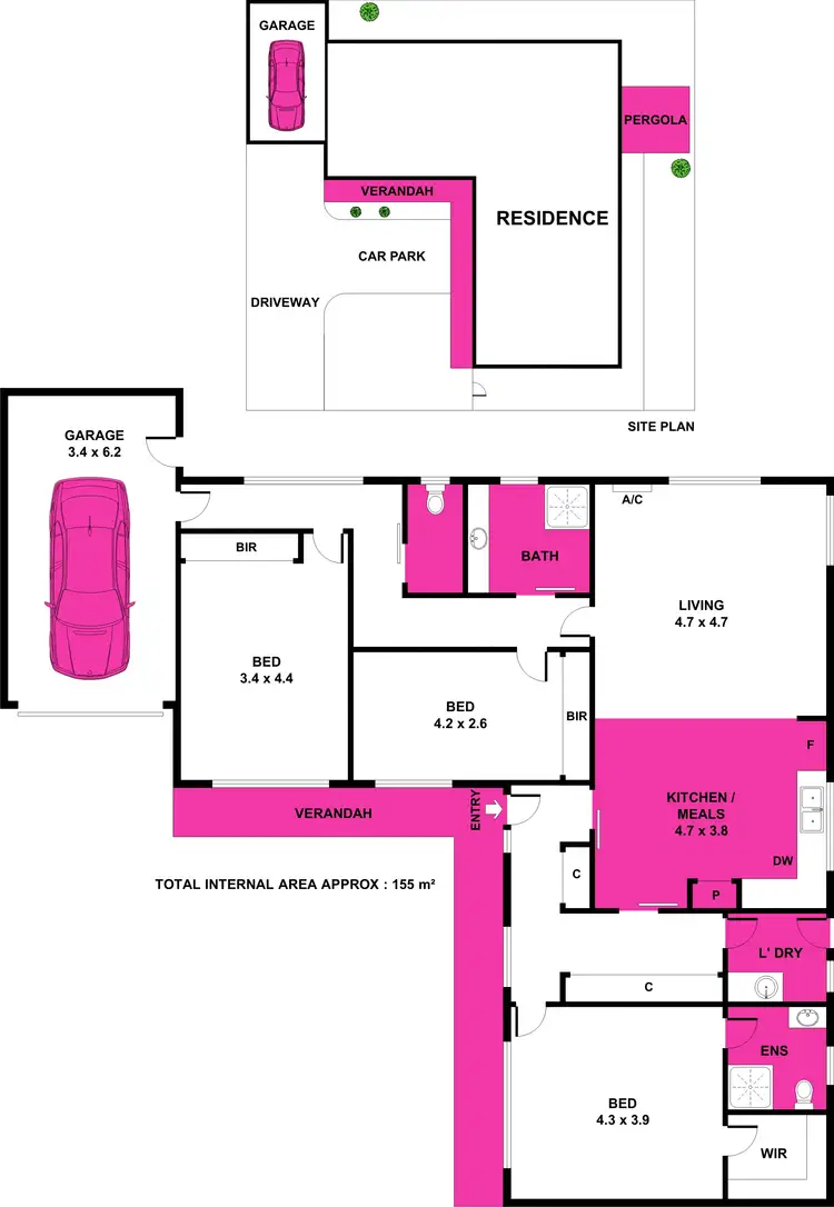 Floorplan of Homely house listing, 2/64 Sladen Street, Hamlyn Heights VIC 3215
