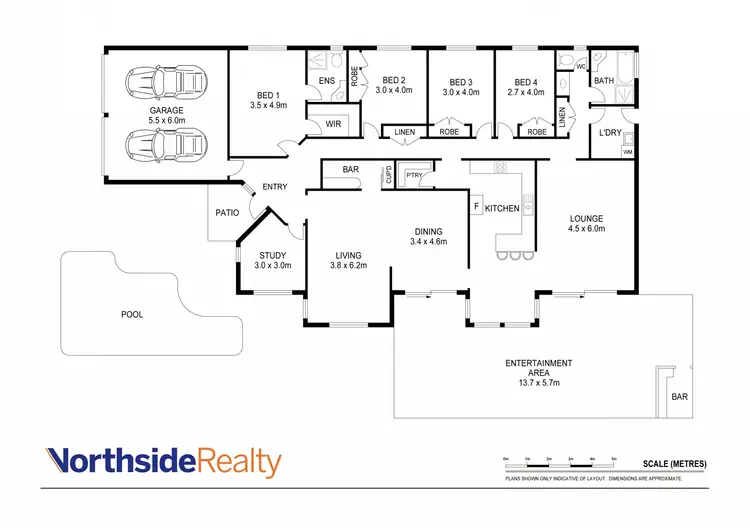 Floorplan of Homely house listing, 10 Edwards Drive, Albany Creek QLD 4035