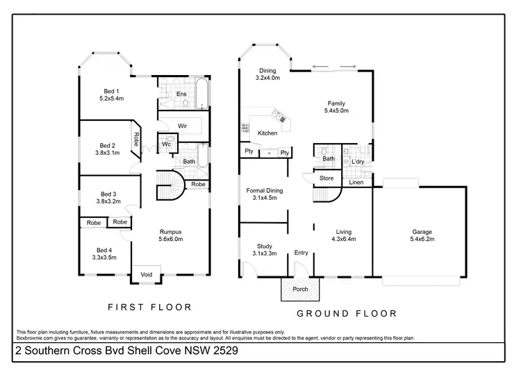 Floorplan of Homely house listing, 2 Southern Cross Boulevard, Shell Cove NSW 2529