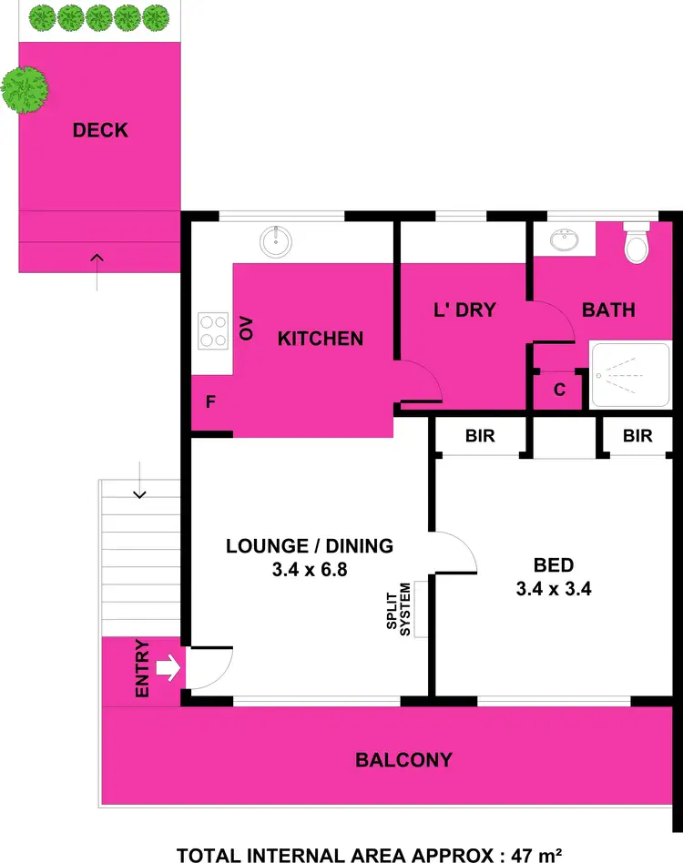 Floorplan of Homely unit listing, 4/7 Sanglen Terrace, Belmont VIC 3216