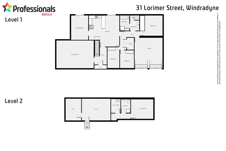 Floorplan of Homely house listing, 31 Lorimer Street, Llanarth NSW 2795