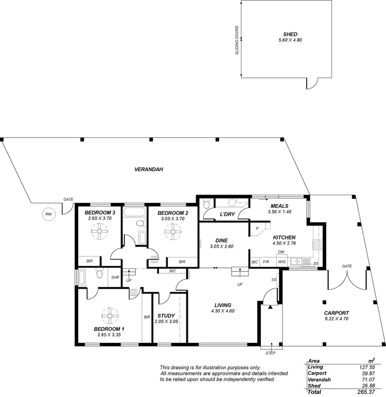 Floorplan of Homely house listing, 9 Margaret Avenue, Glenalta SA 5052