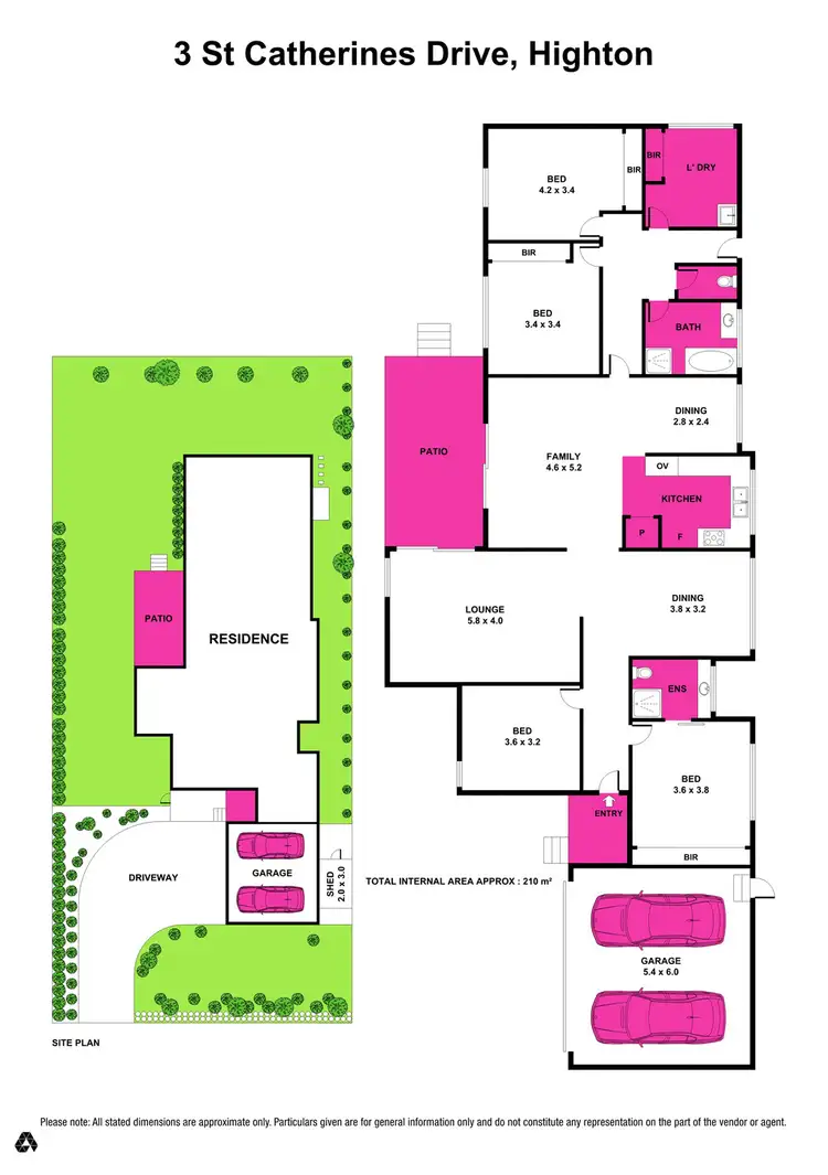 Floorplan of Homely house listing, 3 St Catherines Drive, Highton VIC 3216