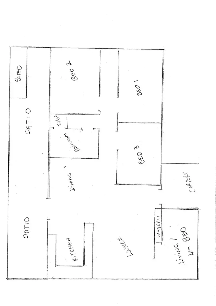 Floorplan of Homely townhouse listing, 241/25 St Vincents Court, Minyama QLD 4575