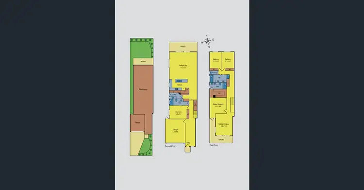 Floorplan of Homely house listing, 18a Emerald Street, Essendon West VIC 3040