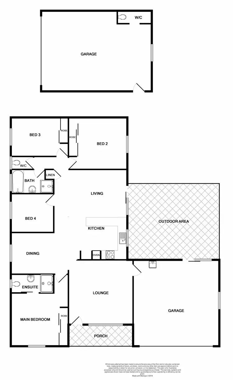 Floorplan of Homely house listing, 44 Richard Road, Rutherford NSW 2320
