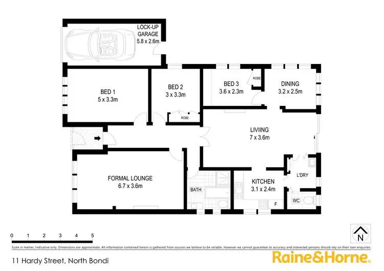 Floorplan of Homely house listing, 11 Hardy Street, North Bondi NSW 2026