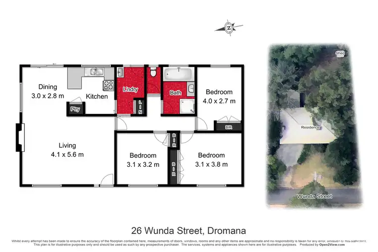 Floorplan of Homely house listing, 26 Wunda Street, Dromana VIC 3936