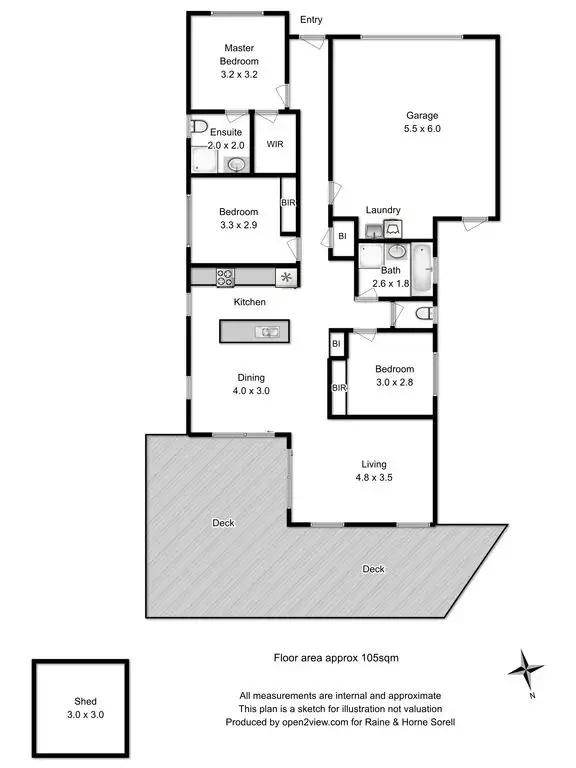 Floorplan of Homely house listing, 23 Gatehouse Drive, Sorell TAS 7172