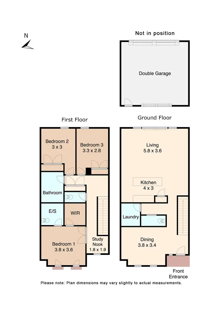 Floorplan of Homely house listing, 29 Willoby Drive, Alfredton VIC 3350