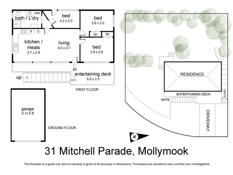 Floorplan of Homely house listing, 31 Mitchell Parade, Mollymook Beach NSW 2539