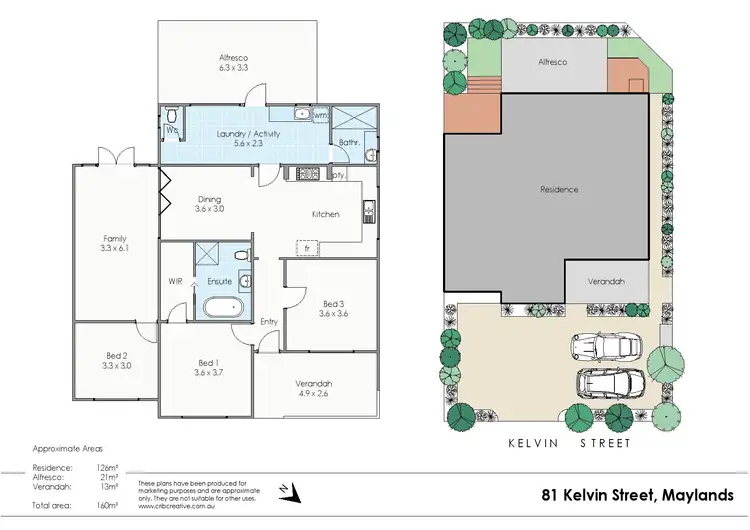 Floorplan of Homely house listing, 81 Kelvin Street, Maylands WA 6051