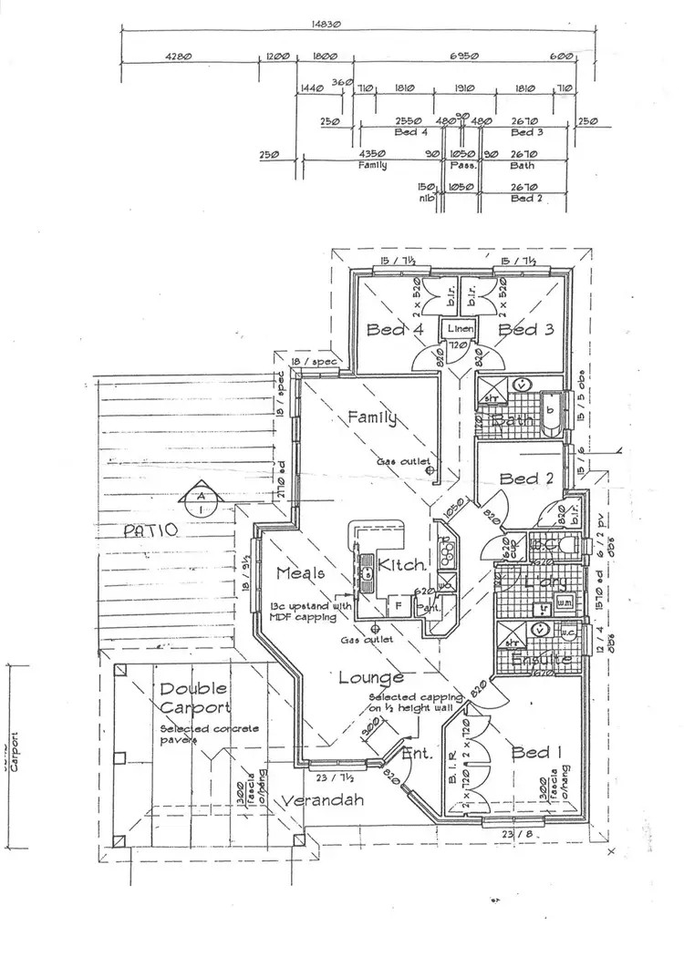 Floorplan of Homely house listing, 6 Firethorn Place, Eaton WA 6232