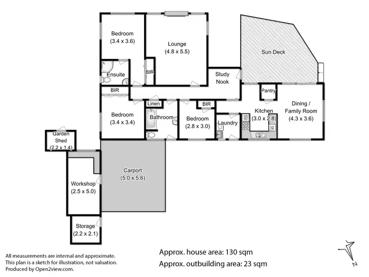 Floorplan of Homely house listing, 30 Derwent Avenue, Margate TAS 7054