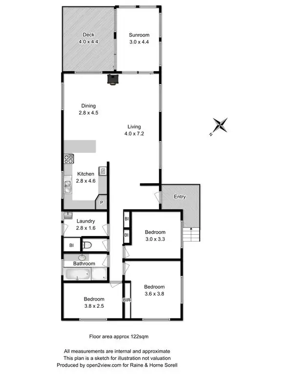 Floorplan of Homely house listing, 19 Linden Road, Primrose Sands TAS 7173
