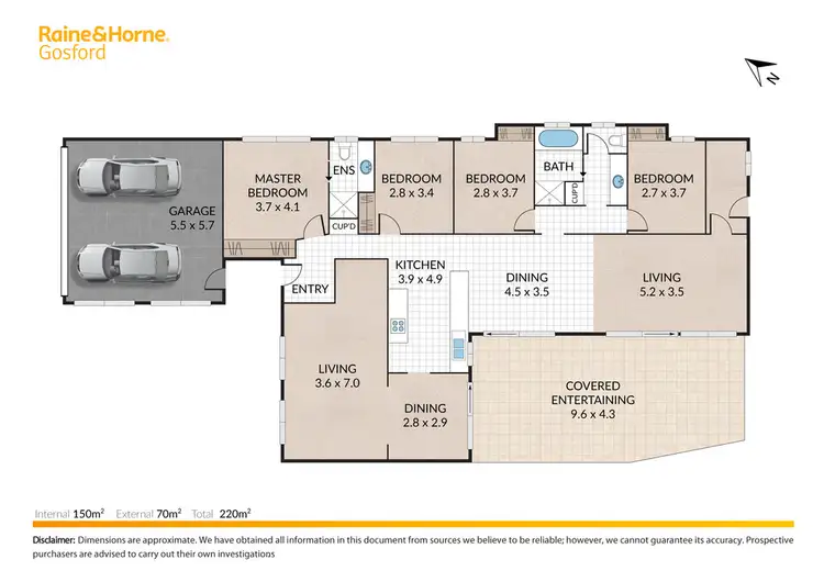 Floorplan of Homely house listing, 6 Amber Crescent, Point Clare NSW 2250