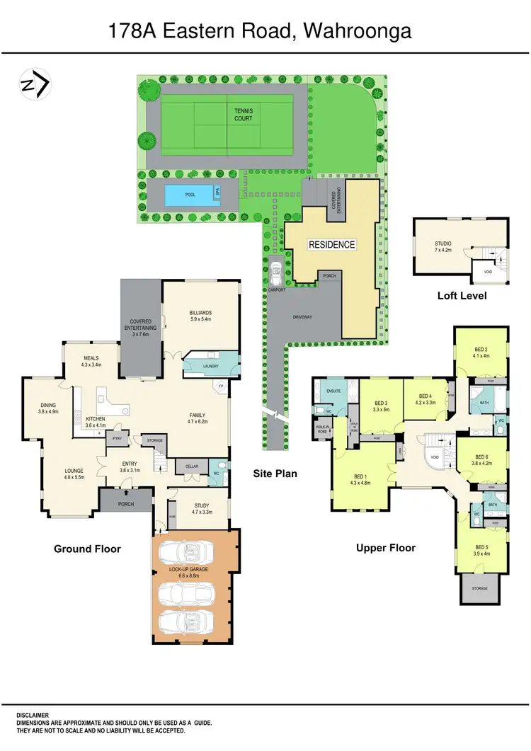 Floorplan of Homely house listing, 178A Eastern Road, Wahroonga NSW 2076