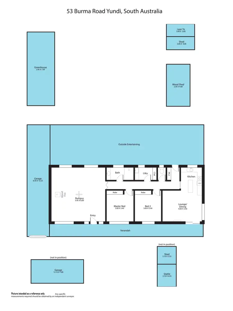 Floorplan of Homely house listing, 53 Burma Rd, Yundi SA 5172