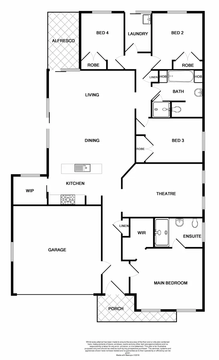 Floorplan of Homely house listing, 46 Emperor Parade, Chisholm NSW 2322