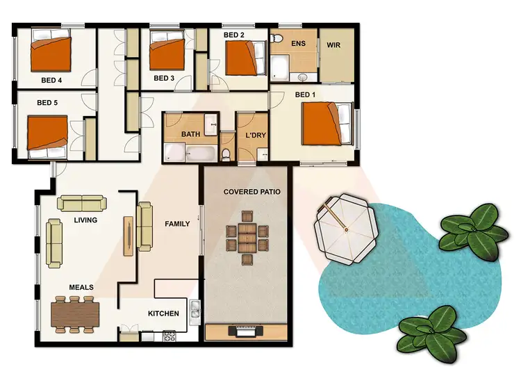 Floorplan of Homely house listing, 67 OWENS CRESCENT, Regents Park QLD 4118