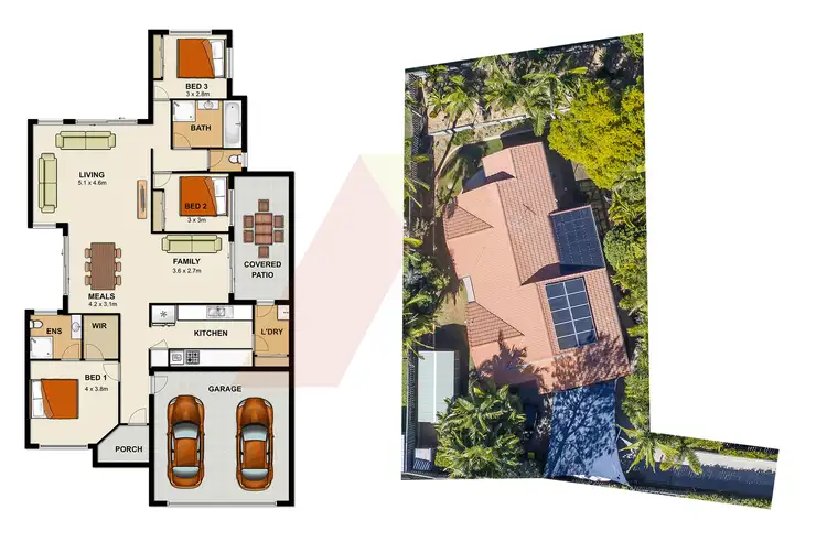 Floorplan of Homely house listing, 10 Murphy Street, Calamvale QLD 4116