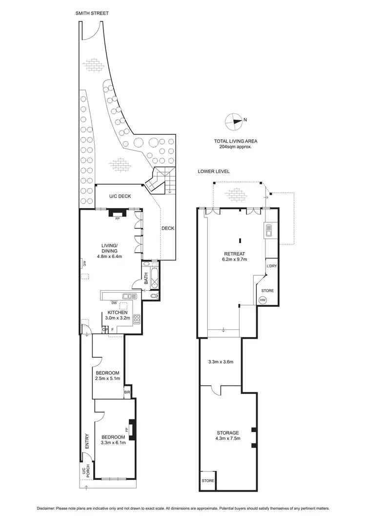 Floorplan of Homely house listing, 182 Nelson Road, South Melbourne VIC 3205