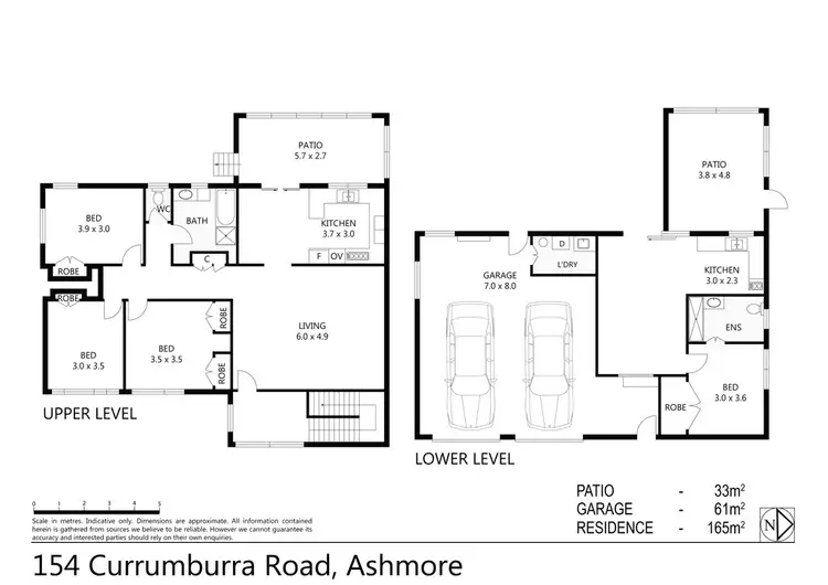 Floorplan of Homely house listing, 154 CURRUMBURRA ROAD, Ashmore QLD 4214