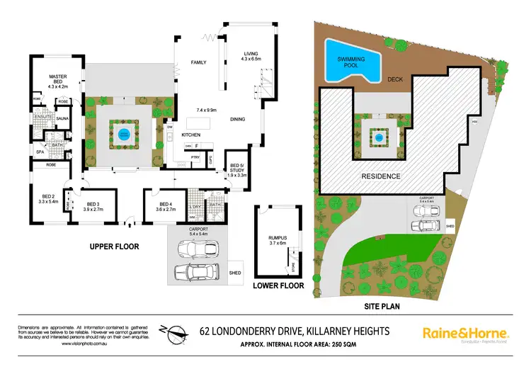 Floorplan of Homely house listing, 62 Londonderry Drive, Killarney Heights NSW 2087