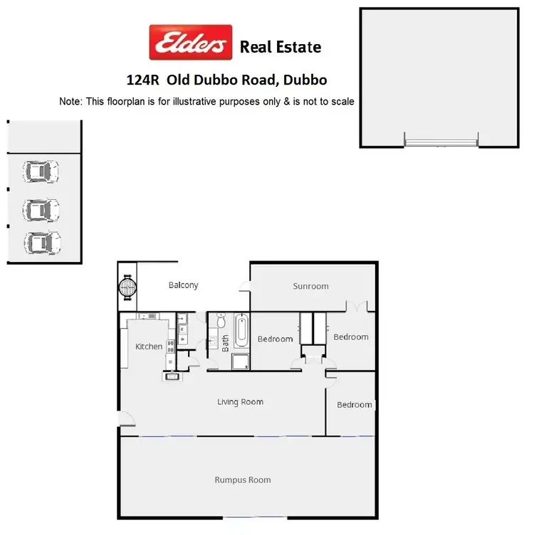 Floorplan of Homely house listing, 124R Old Dubbo Road, Dubbo NSW 2830
