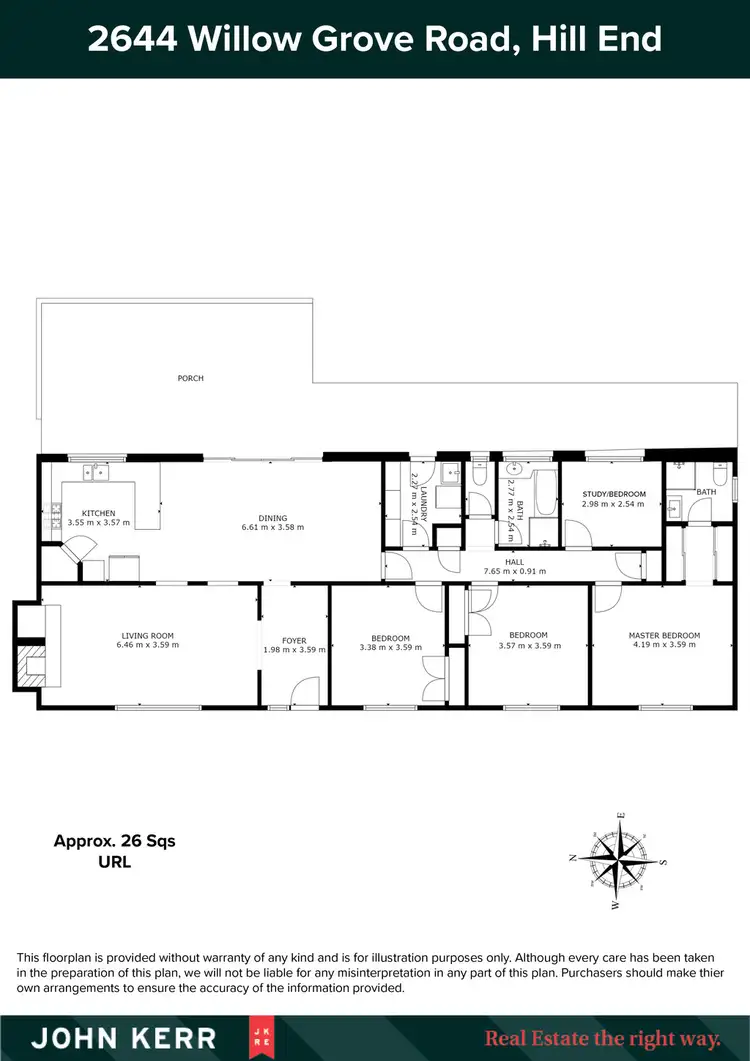 Floorplan of Homely house listing, 2644 Willow Grove Road, Hill End VIC 3825