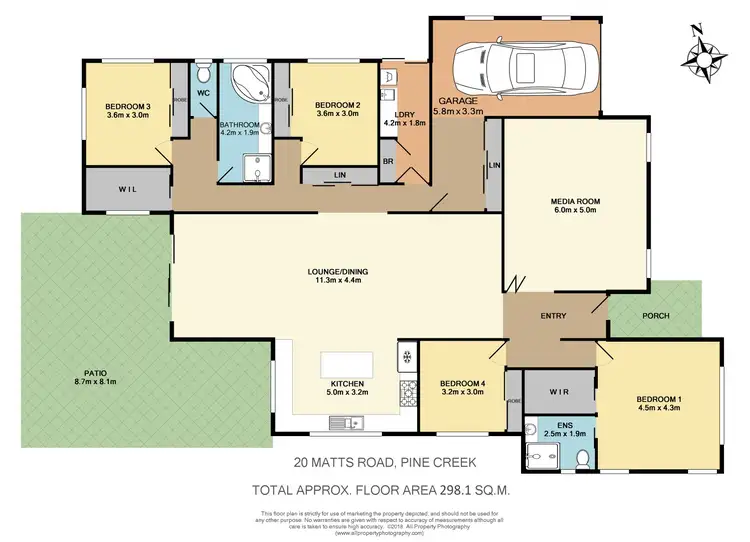 Floorplan of Homely house listing, 20 Matts Road, Pine Creek QLD 4670