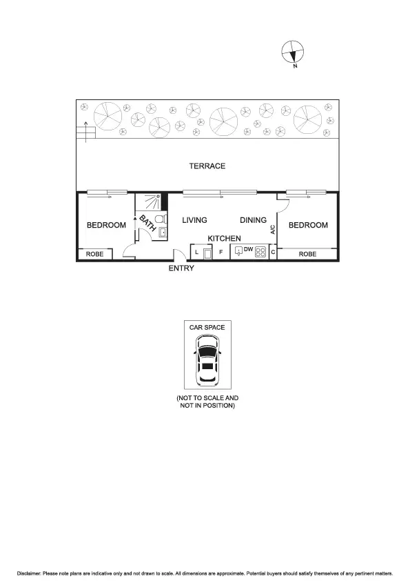 Floorplan of Homely apartment listing, G04/94-96 Punt Road, Windsor VIC 3181