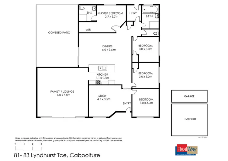 Floorplan of Homely house listing, 81-83 Lyndhurst Terrace, Caboolture QLD 4510