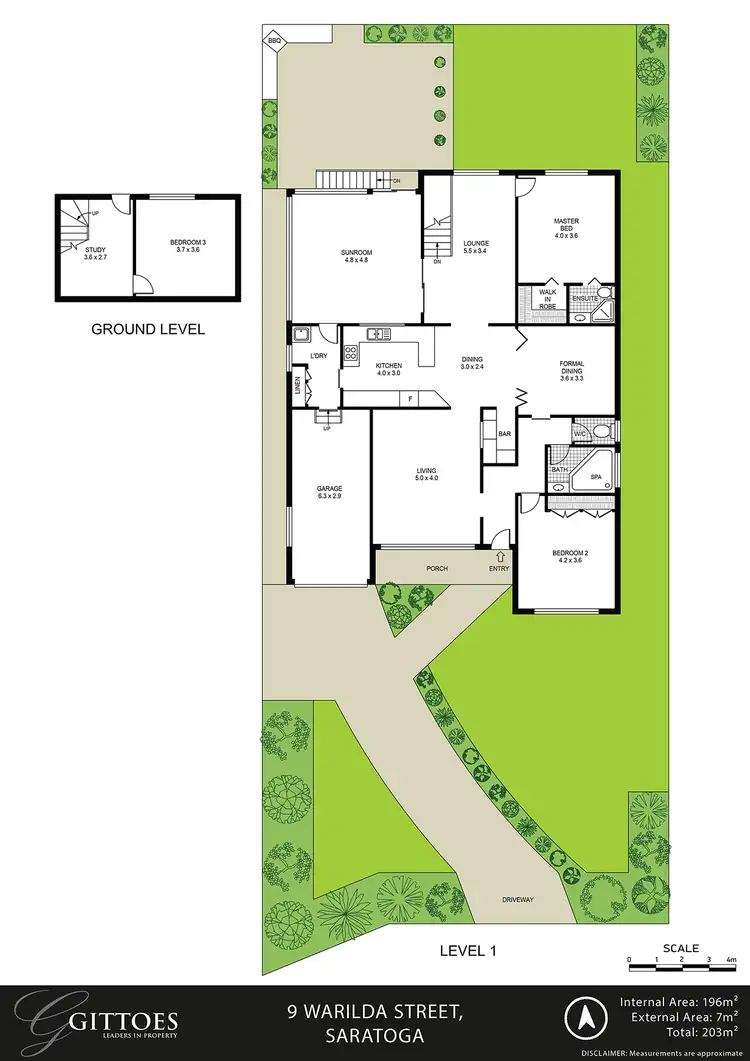 Floorplan of Homely house listing, 9 Warilda Street, Saratoga NSW 2251