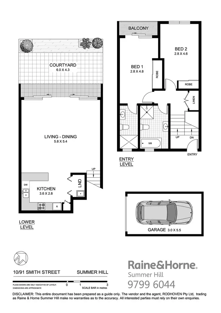 Floorplan of Homely apartment listing, 10/91-91A Smith Street, Summer Hill NSW 2130